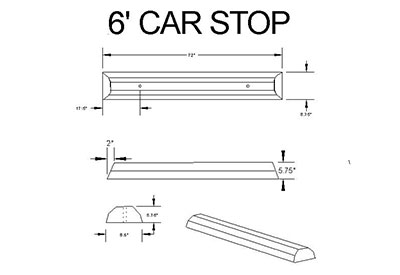 6-foot-carstop